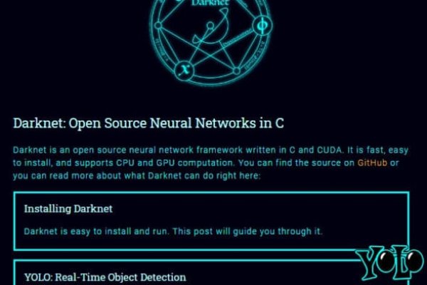 Darknet website